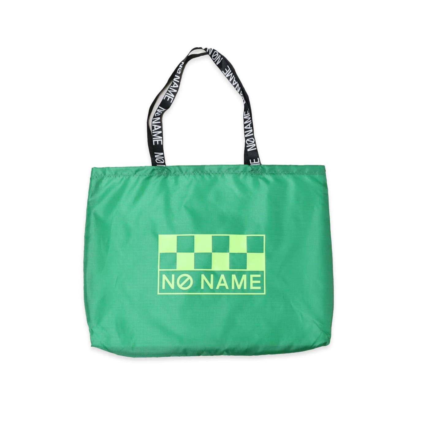 BORSA IN NYLON - VERDE/LIMONE